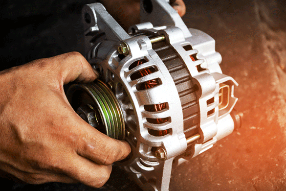 Alambres esmaltados para automóviles