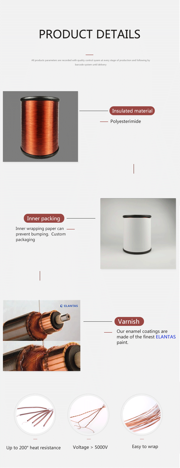 Aluminum Enameled Round Wire