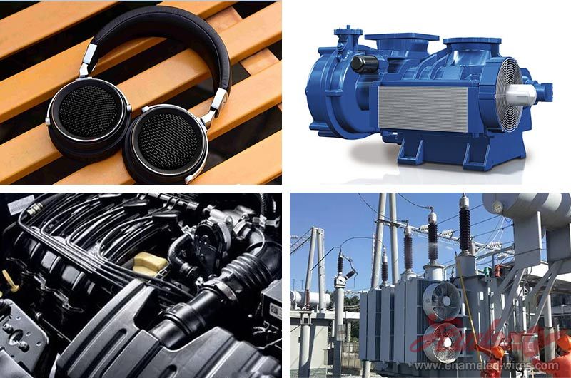 Applications of copper-clad aluminum enameled wire Applications of copper-clad aluminum enameled wire