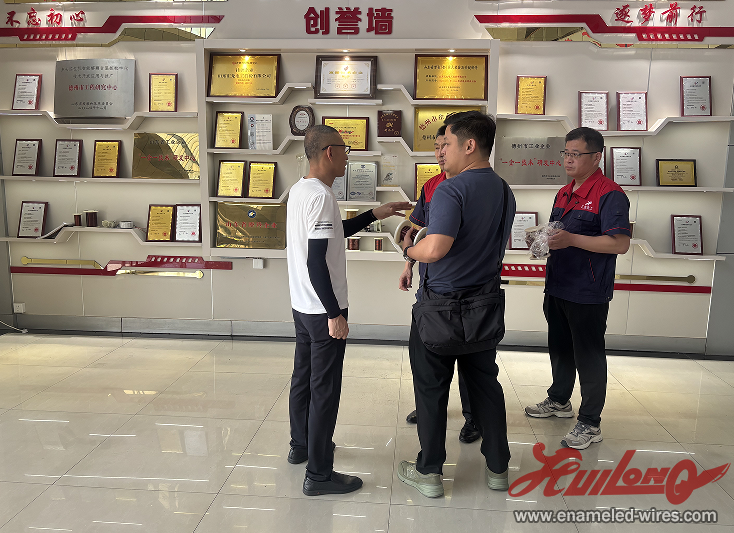 Los clientes filipinos elogian altamente la calidad de los alambres esmaltados de Huilong