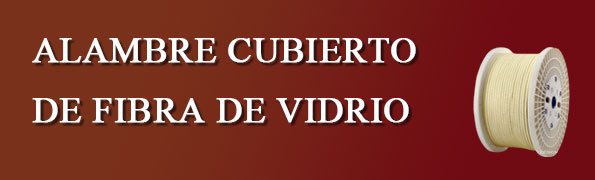 Magnet Wire Alambre cubierto de fibra de vidrio 